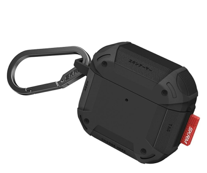 Etui na słuchawki Skinarma Etui Mecha CE do AirPods 4 czarny